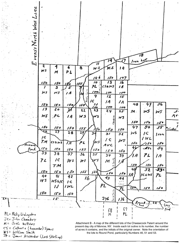 Monroe, NY - Cheesecock Patent Lots
